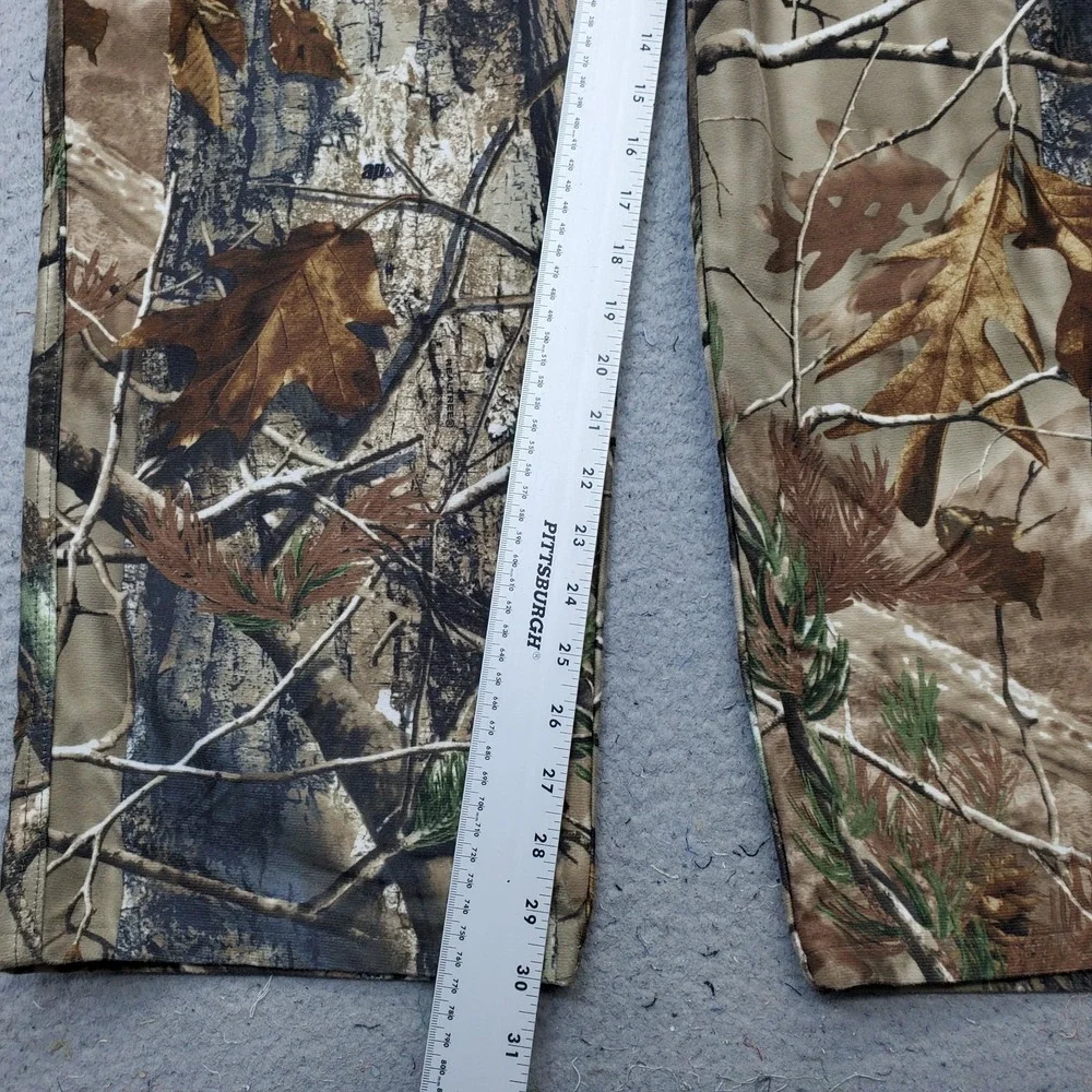 Cabela's Hunting Cargo Pants Mens 38 Multi AP Camo Realtree Straight Leg Hiking